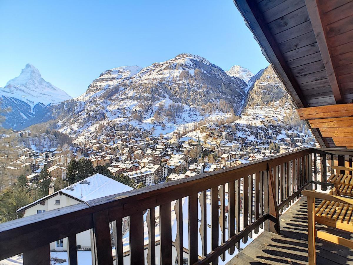 Apartment With Beautiful Views In Zermatt Exterior foto