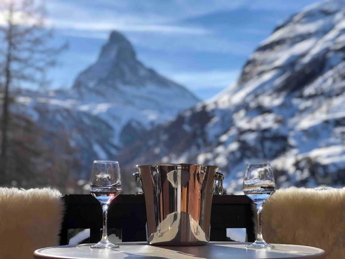 Apartment With Beautiful Views In Zermatt Exterior foto